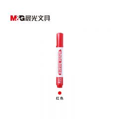 晨光文具 AWM26301白板笔黑色蓝色红色可擦可加墨水单头办公用品