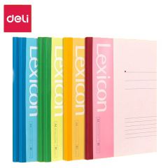 得力（deli） 笔记本子无线胶装本软抄本办公记事本学生软面抄日记本作业本 7659【A4/80张】单本装