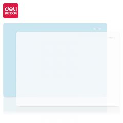 得力(deli)  A3中号书写复写垫板 作业书法绘画垫板小学中学考试 72656 颜色随机 办公用品