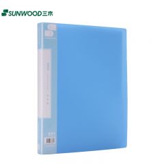 三木（SUNWOOD） P69-40 资料册 A4 40页 蓝色 （计价单位：个）