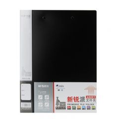 晨光（M&G）A4文件夹 新锐双强力资料夹 档案夹 办公用品 ADM95088 黑色
