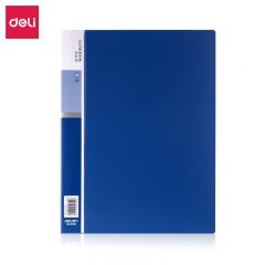 得力（deli）文件夹资料册资料夹插页夹办公收纳学生试卷10至60页文件册 5030_30页