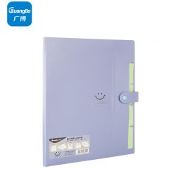 广博(GuangBo) 5入文件夹/资料夹/办公用品爱の微笑/蓝色单个装A9038