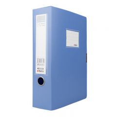晨光（M&amp;G）ADM95289B1经济型档案盒塑料文件收纳盒自粘扣资料盒整理盒  深蓝55mm