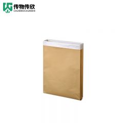 传物传欣 牛皮纸编织袋加厚颗粒袋打包搬家化工颗粒猫狗粮砂包装袋 50*80CM