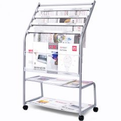 得力（DELI）9304报刊架海量型(银)(只)