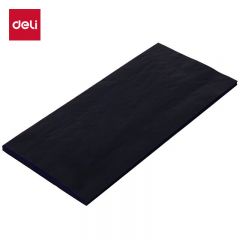 得力 48K 薄型复写纸 (18.5*8.5cm) 100张/盒 财务用品 蓝 9370