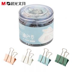晨光(M&G)  ABS916BX彩色长尾夹票夹60枚15mm