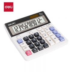 得力（deli）2136ES桌面型计算器(白色)(台)
