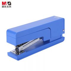 晨光（M&G） ABS916D8蓝色普惠型360°旋转12号订书机  订书器中缝装订 临时装订可拆耐用商务办公用品