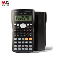 晨光（M&G） ADG98770 82MS函数型计算器黑 240种功能学生考试专用 小初高学生 办公用品黑色
