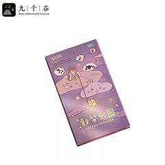 九千谷 1020明信片毕业季动漫卡通风留言卡送同学小朋友祝福卡片叙梦乐园 明信片叙梦乐园