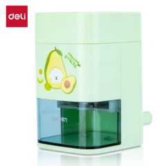 得力（deli） 71154 自动进笔学生削笔机/转笔刀/卷笔刀开学礼物自动排除断芯开学考试礼物 绿色