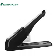 三木（SUNWOOD） 名匠系列100页重型省力订书机/订书器 适配23/6~23/13MC87黑色