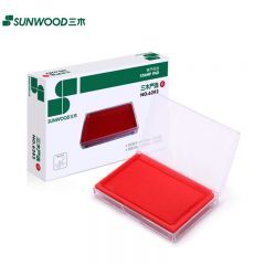 三木（SUNWOOD） 6282 方形快干印台 红色 （计价单位：个）