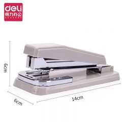 得力（deli）0414订书机 白色（台）适用于办公家用品