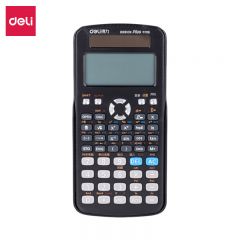 得力（deli） 学生考试科学函数计算器专用大学生一建二建考研初中生多功能中高考计算机器金融注会计奥数 黑色-498种功能 D991CN