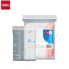 得力（deli） 3029 自封袋(透明)-10号(100个/包)340ｘ240mm0.04mm防潮防污韧性良好
