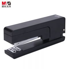 晨光（M&G） ABS916D8 黑色普惠型360°摇头订书器中缝装订 临时装订可拆耐用商务办公用品