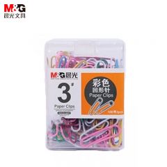 晨光（M&G） ABS91699彩色回形针办公家用多功能曲别针PVC盒装