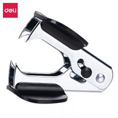 得力（deli）12#高效便捷起钉器拔钉器 带安全锁 订书机配套工具 混色0231