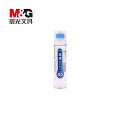 晨光（M&G）50ml高粘度液体胶时尚透明力胶水(凸点PVC涂胶面)办公学生手工通用黏胶高透明50ml*24支 AWG97048