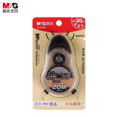 晨光（M&G） ACT52303多色修正带 5mm*20m 涂改带透明带芯可爱背包形象改正带
