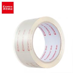 齐心 JT4806 超透封箱胶带48mm*60y 透明 2卷销售