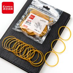 齐心 B3516 橡皮筋30g 耐高温 高弹力耐用橡胶圈 办公文具 B3516