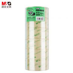 晨光（M&G） AJD95797封箱胶带48mm*100y 6卷/筒打包透明胶带宽胶布胶纸不易断胶带