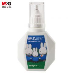晨光(M&G) 文具18ml便携修正液 学生涂改液开学改正液 米菲系列修正笔 单支装MF6004开学文具