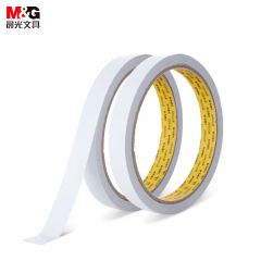 晨光（M&G） AJD97395双面棉纸胶带12mm*10y单卷手撕即断粘性强