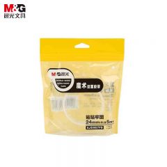 晨光（M&G）AJD957F9魔力双面胶带24mm*5m可撕透明不留痕魔术胶带2卷/组