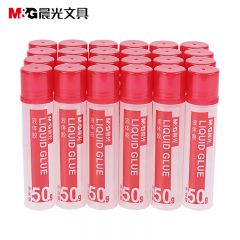 晨光（M&G） AWG97004 文具50ml高粘度液体胶-z 办公快干耐用胶水 学生手工黏胶(软胶头涂抹均匀) 24个装