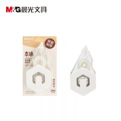 晨光(M&G) 文具20米*5mm 双层耐摔修正带 本味系列涂改带 不易断带改正带 单支装ACT77901