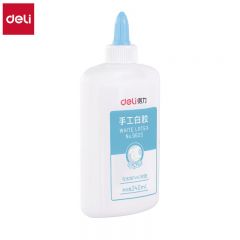 得力（deli） 9625 240ml手工白胶 学生文具DIY白乳胶 环保无甲醛可水洗胶水 学习用品