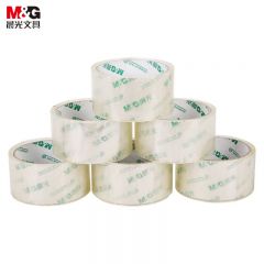 晨光（M&G） AJD97328封箱胶带48mm*60y6卷/筒透明胶布快递打包胶带