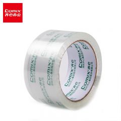 齐心（COMIX）JT4806-6 超透封箱胶带48mm*60y 透明