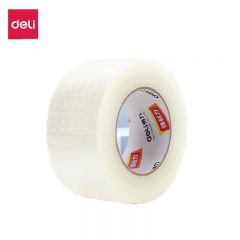 得力（deli） 30334高品质透明封箱胶带/打包胶带 60mm*150y(137m/卷) 6卷/筒 办公用品