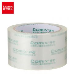 齐心（COMIX）JT6006-6 超透封箱胶带60mm*60y 透明