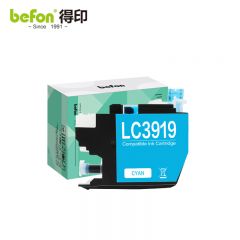 得印 LC3919C蓝色墨盒大容量适用兄弟MFC-J3930DW 3530DW 打印机墨盒 支