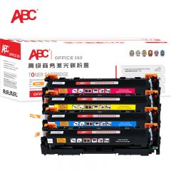 ABC 硒鼓 四色套装 CF500A/202A 套