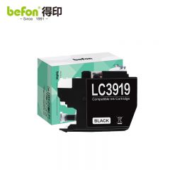 得印 LC3919BK黑色墨盒大容量适用兄弟MFC-J3930DW 3530DW 打印机墨盒 支