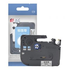 硕方 标签色带 黄底黑字 24mm L-A651 盘