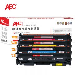 ABC 硒鼓  416a无芯片四色套装 套