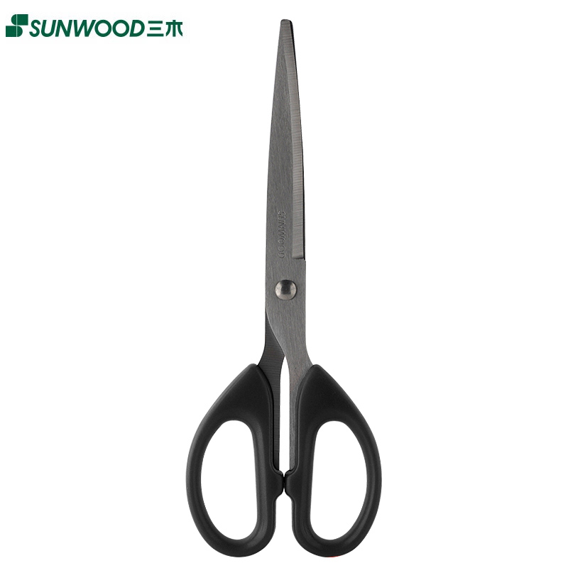 三木（SUNWOOD） P71 办公剪刀 178mm 黑色 把