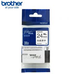 兄弟 标签机色带24mm白底黑字 TZe-FX251（盒）