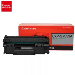 齐心 CXP-Q7553A带芯片激光碳粉盒黑页印量2000页 适用HP LaserJet P2014/P2015//P2015n/M2727nf