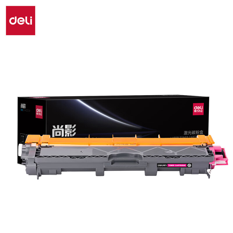 得力 粉盒 M-TN281GM 品红 只