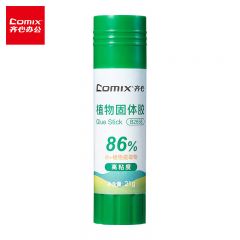 齐心 植物固体胶21g B2658 白色 支